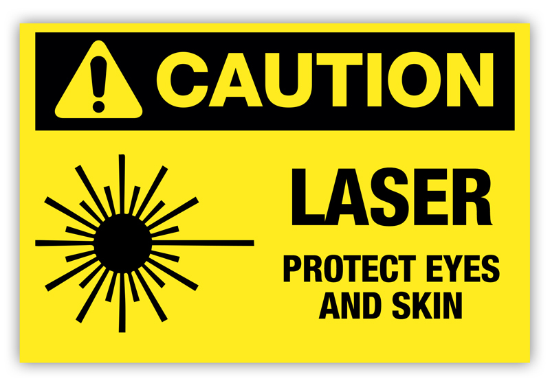 caution-laser
