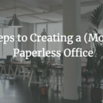 5 steps to a paperless office