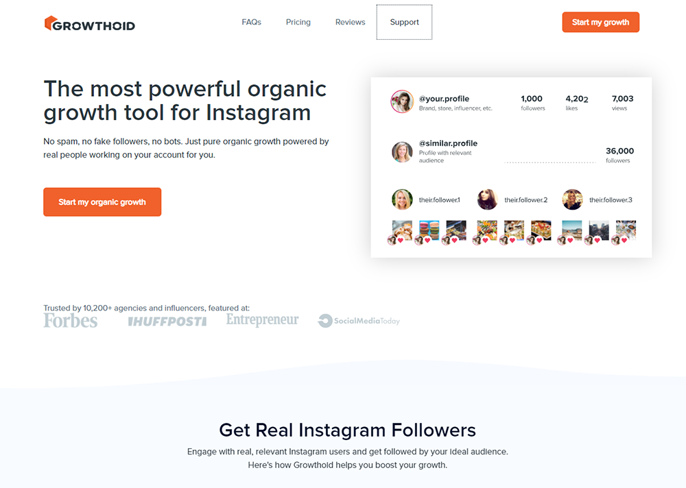 Growthoid - Buy Real Instagram Followers