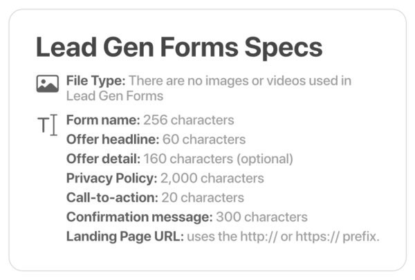 Lead Gen Forms