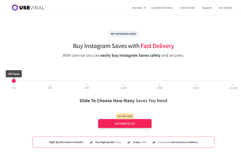 UseViral Buy Instagram Saves