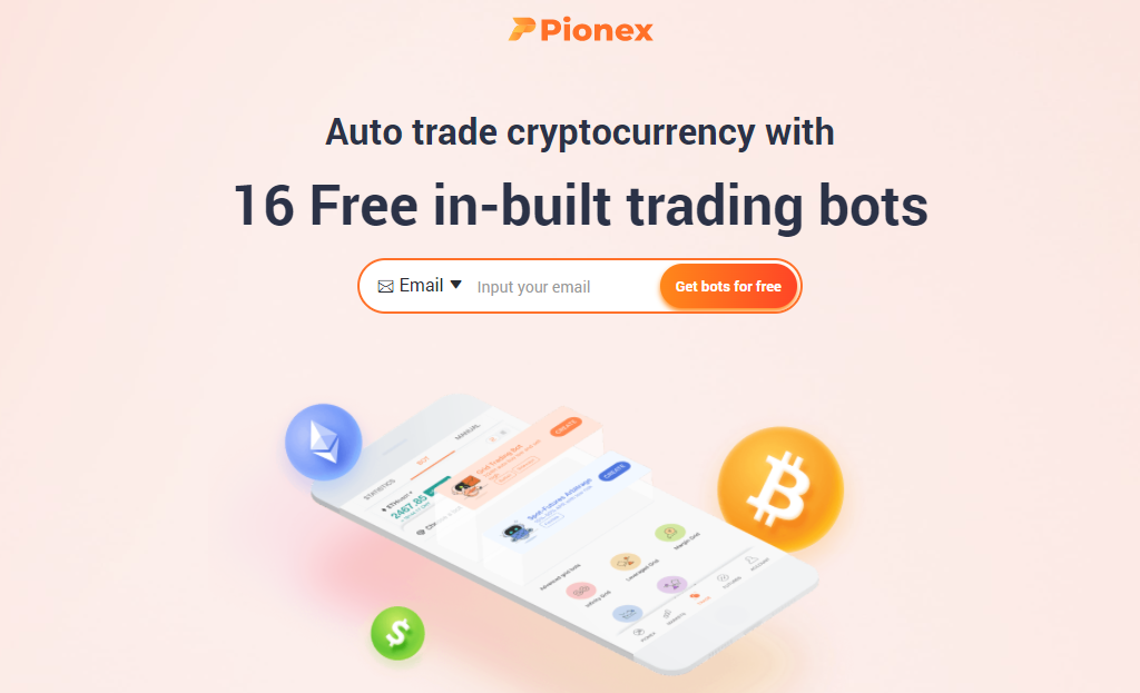 Pionex - best crypto arbitrage bot