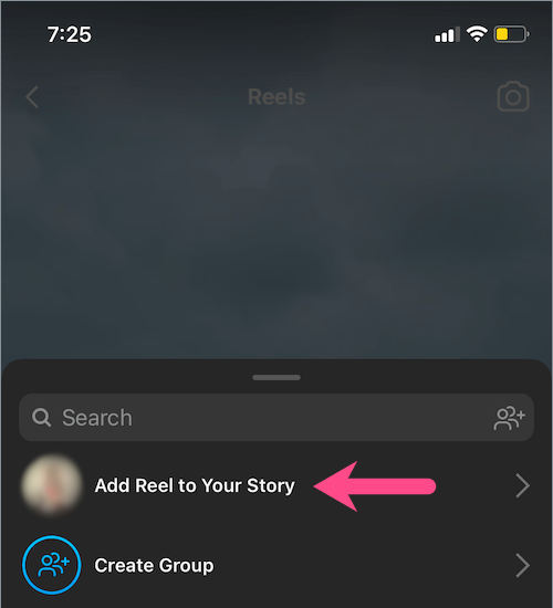 Add reel to your story