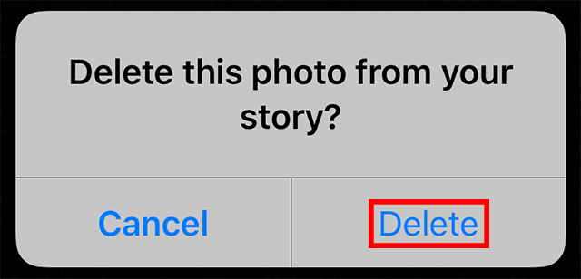 Delete Any Stories
