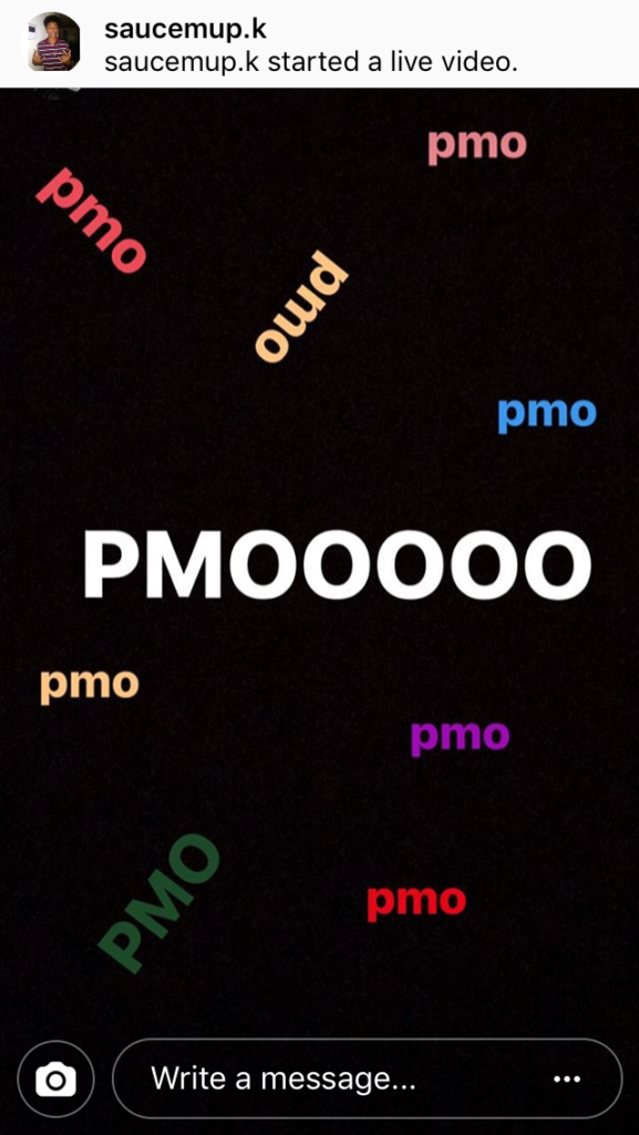 Instagram PMO