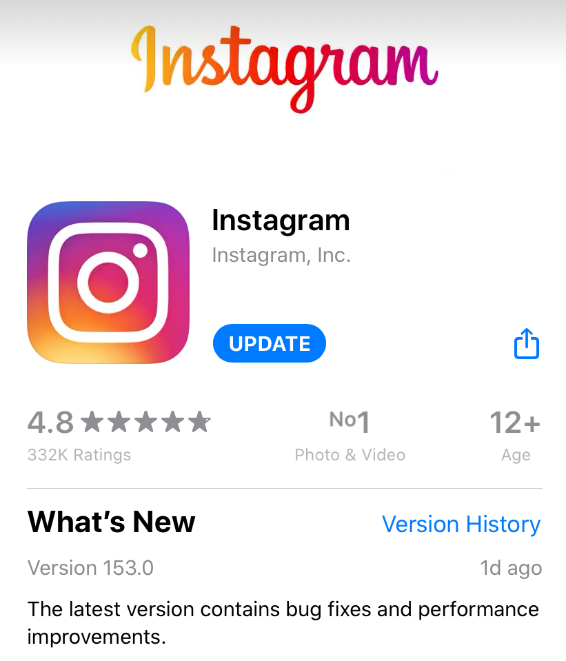  Updating The Instagram App
