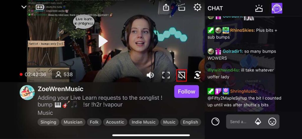 How To Hide Chat On Twitch For Android And iPhone