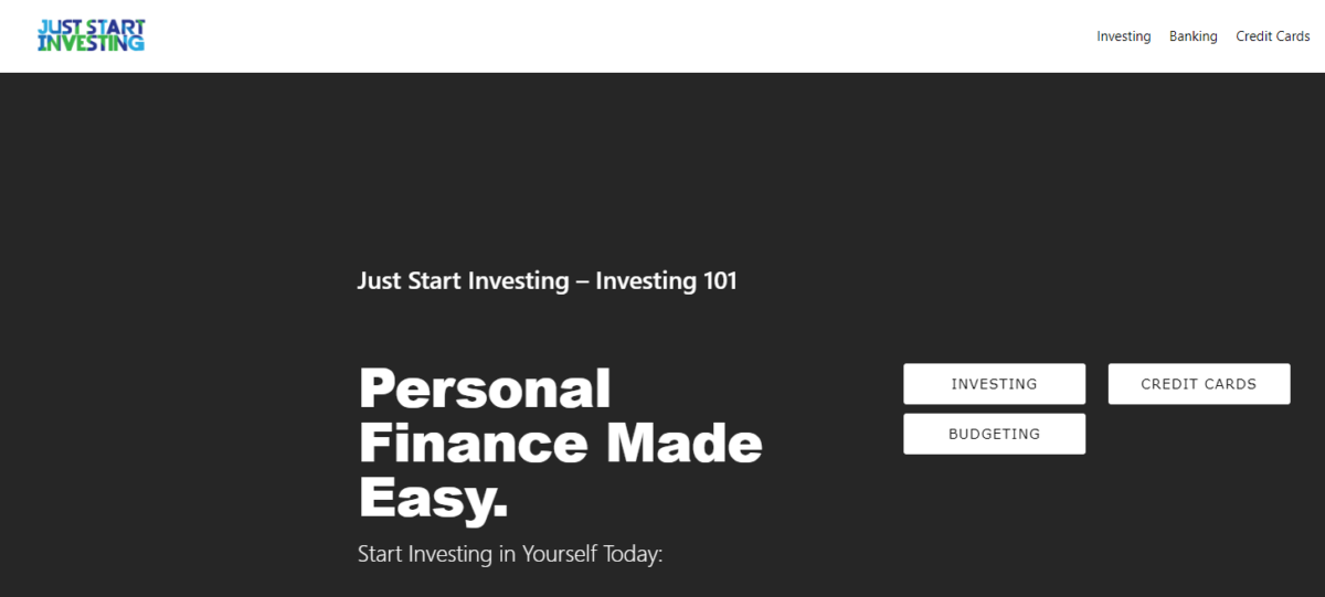 Just Start Investing