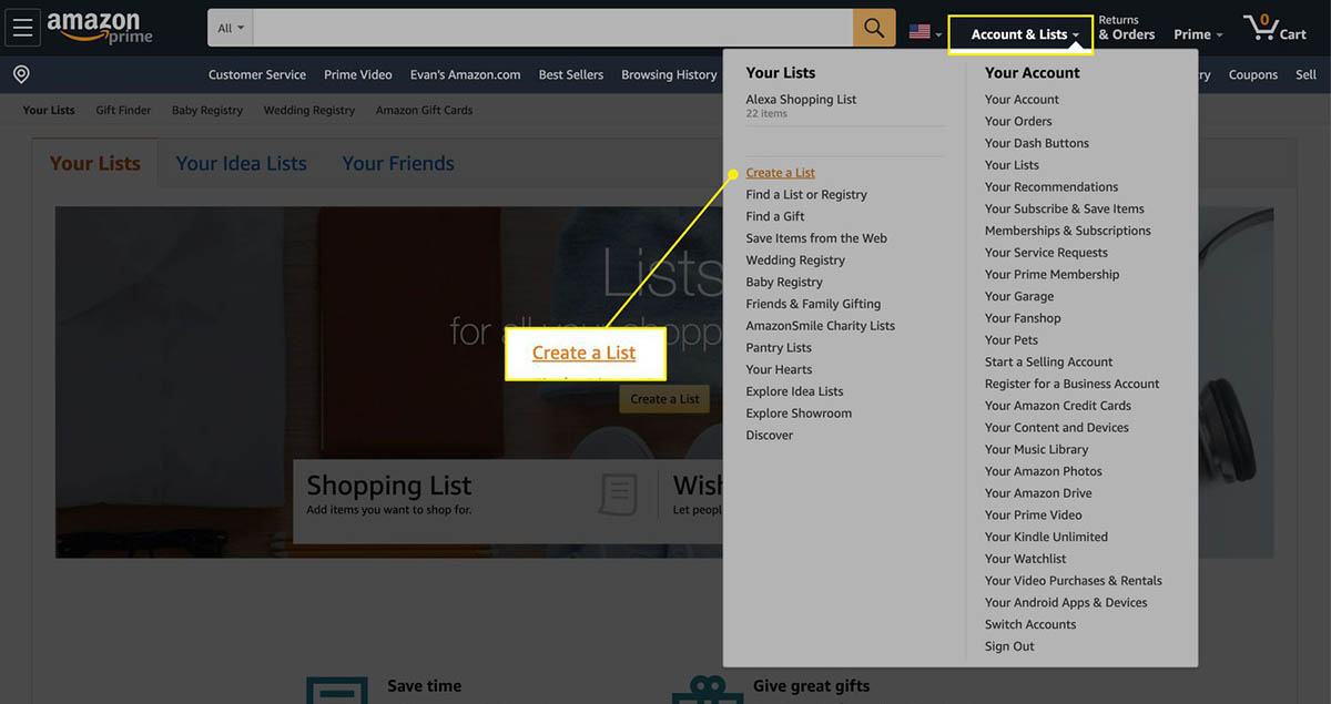 How to Create a Registry on Amazon