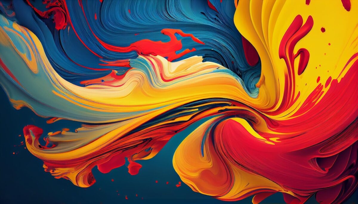 abstract multicolored backdrop