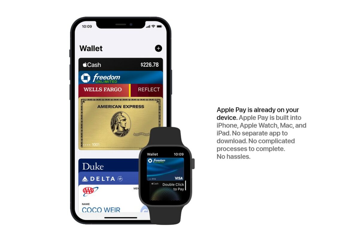 apple pay on different devices