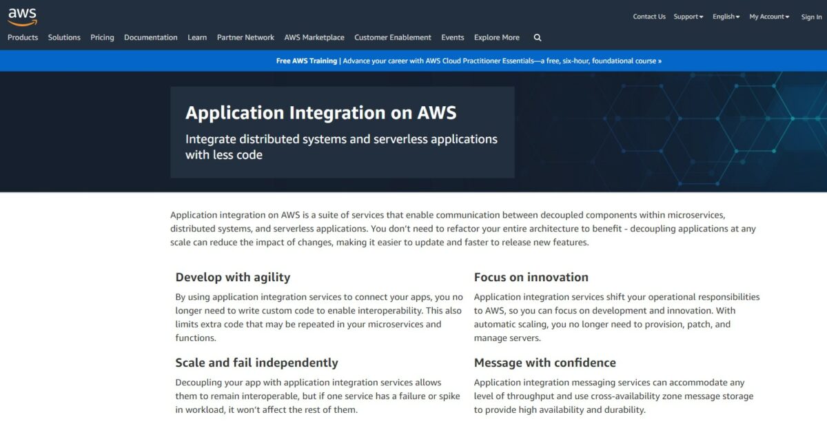 AWS application integration