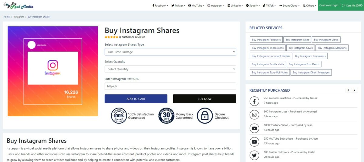buy real media buy instagram shares