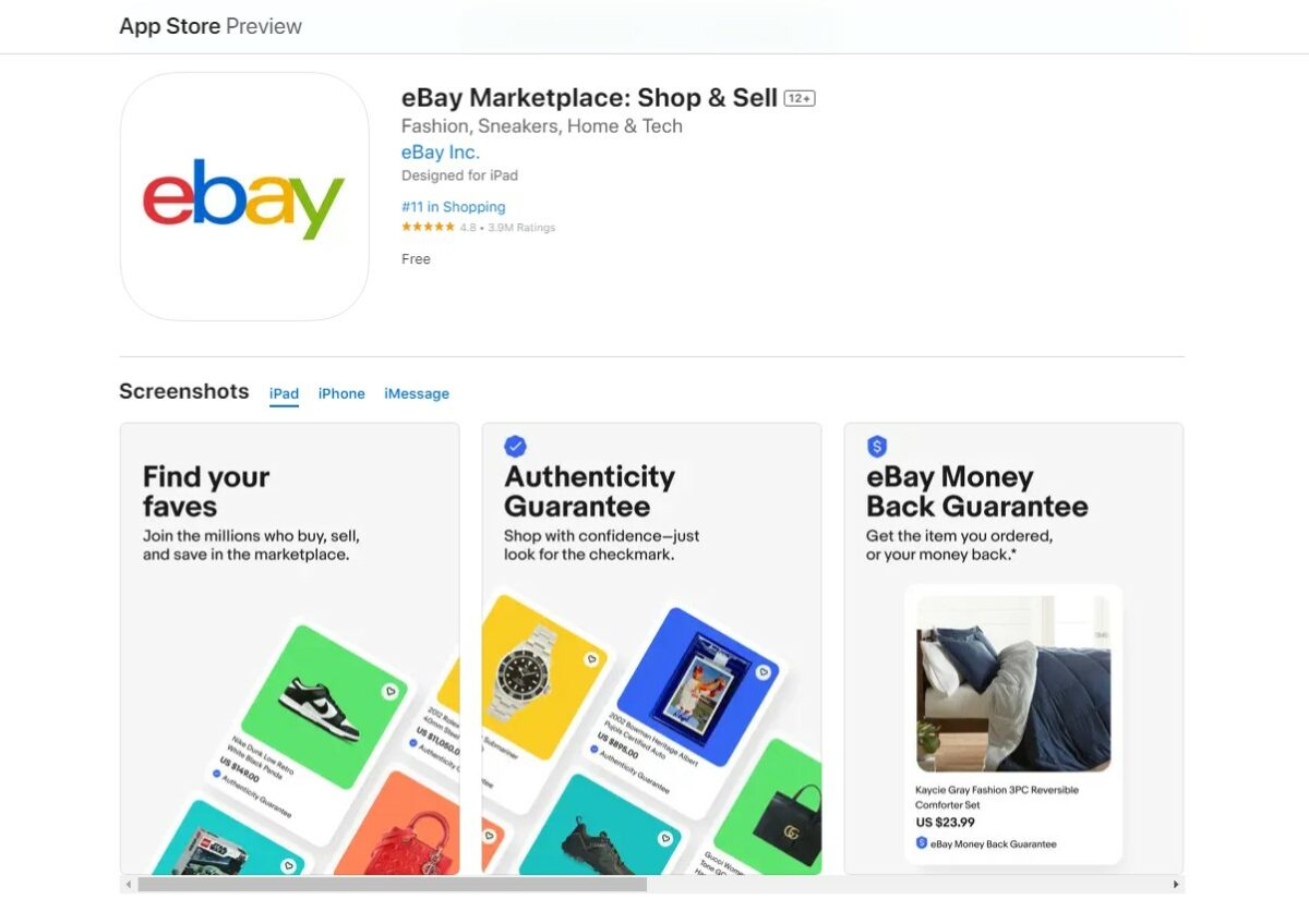 ebay app