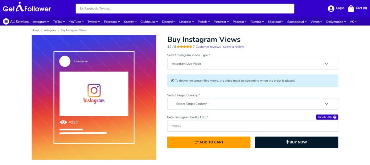 media mister buy instagram live views