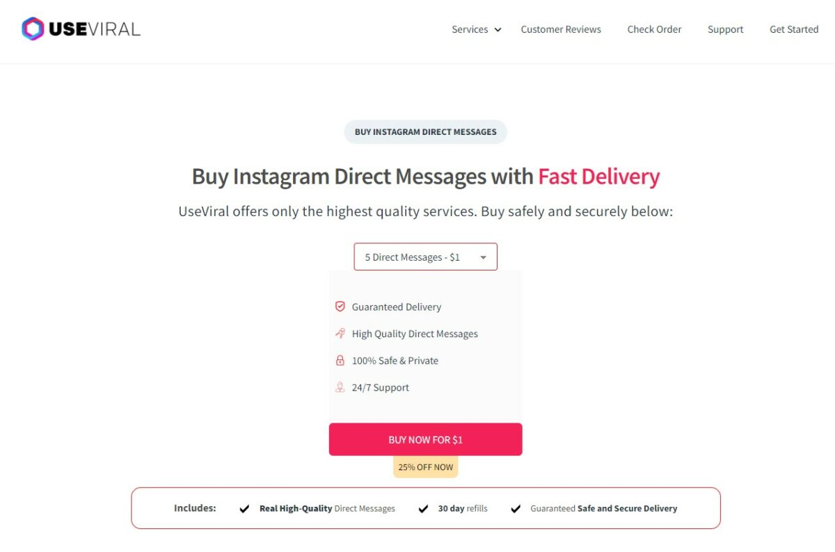useviral - Best Sites To Buy Instagram Direct Messages 