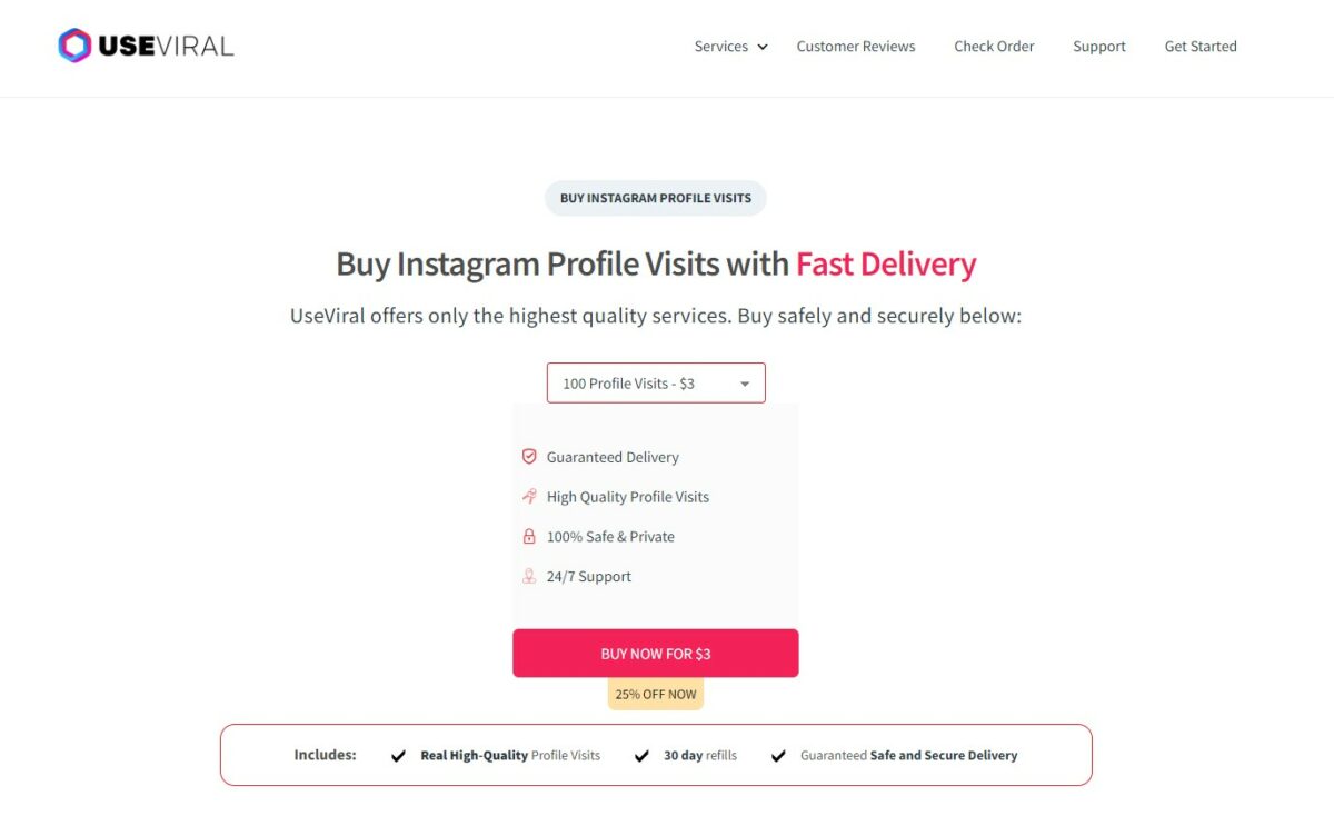 useviral - Best Sites To Buy Instagram Profile Visits