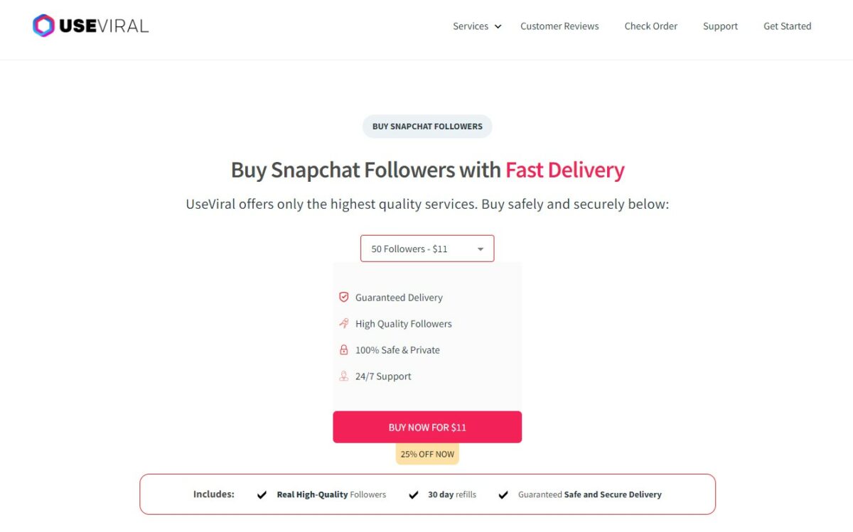 Best Sites to Buy Snapchat Followers