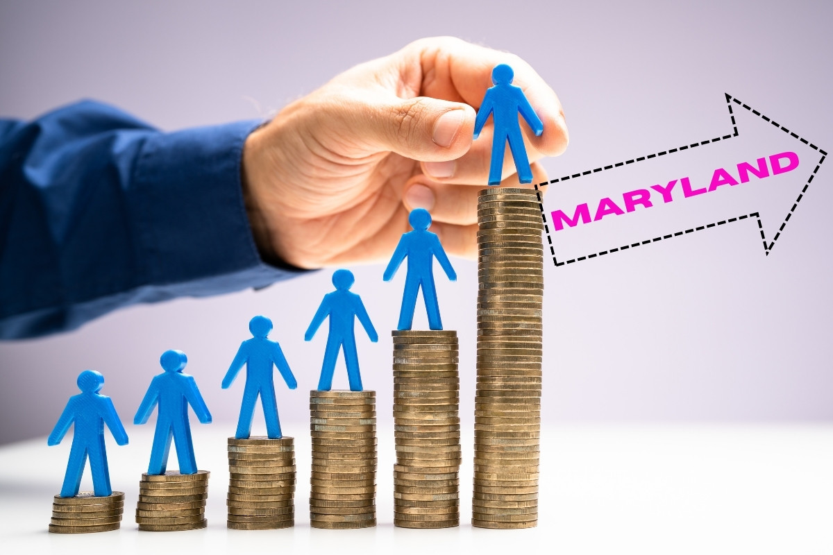 Average Wages Are Highest In Maryland