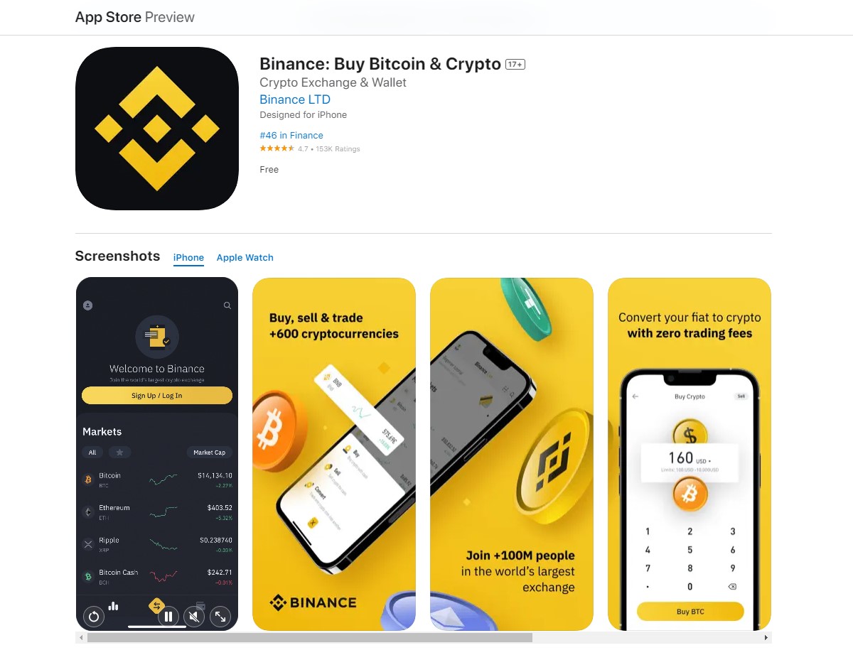 Additional Features of Binance