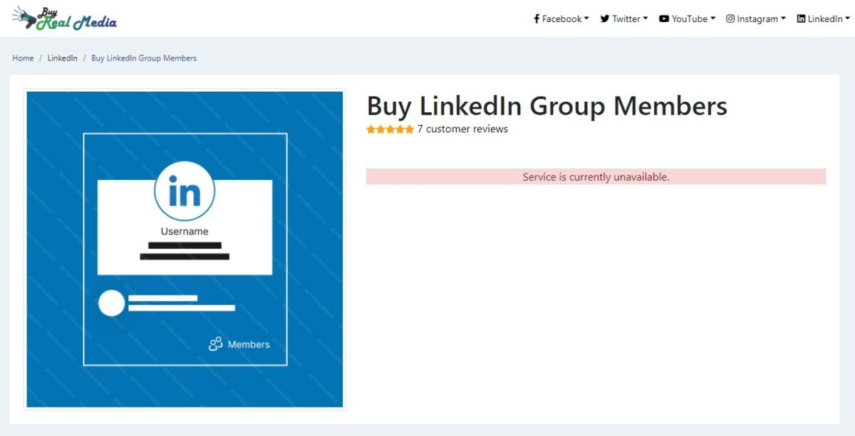 buy real media buy linkedin group members