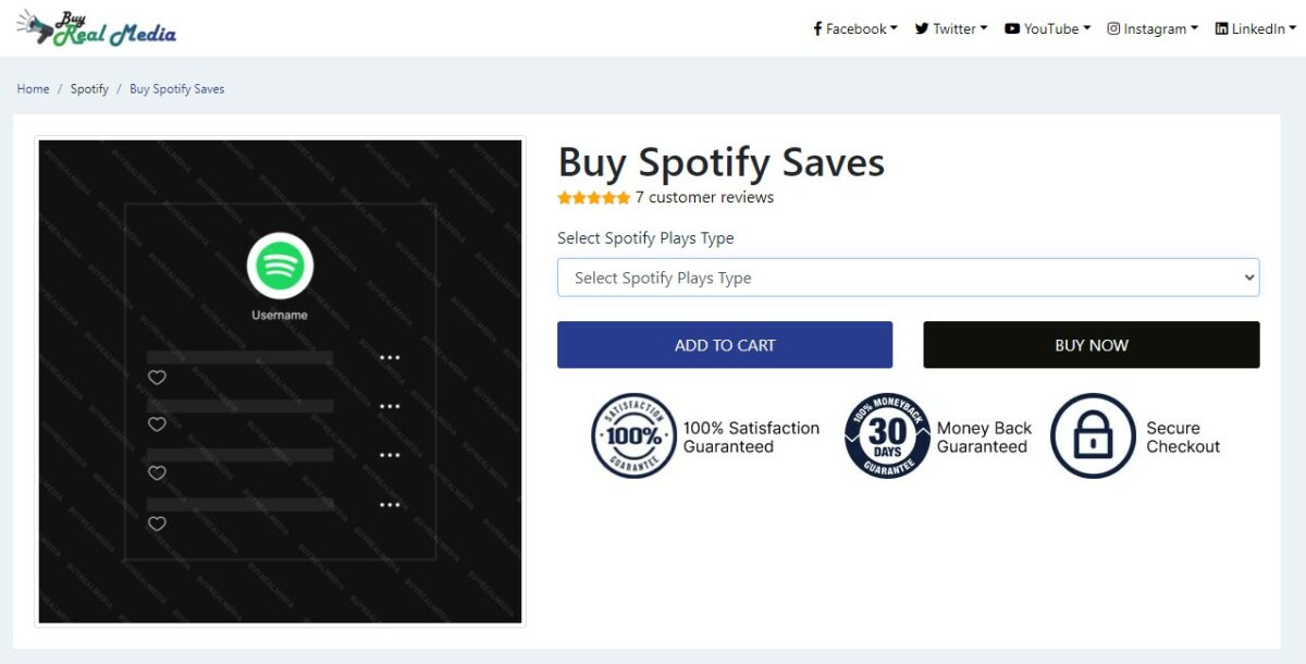buy real media buy spotify saves and presaves