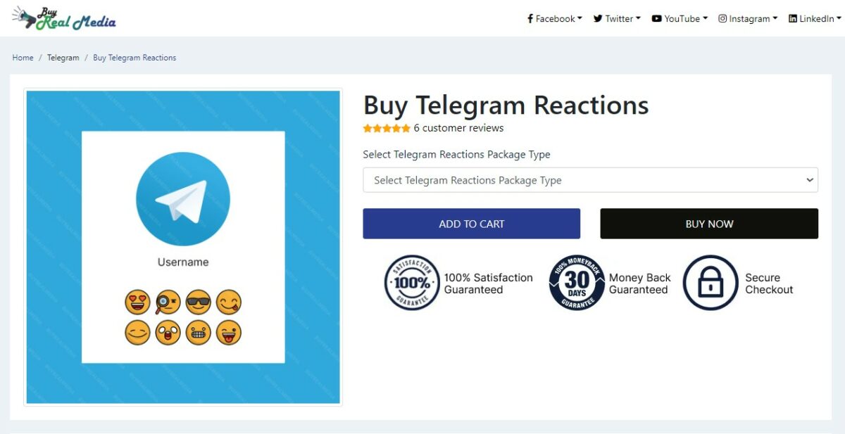 buy real media buy telegram reactions and likes