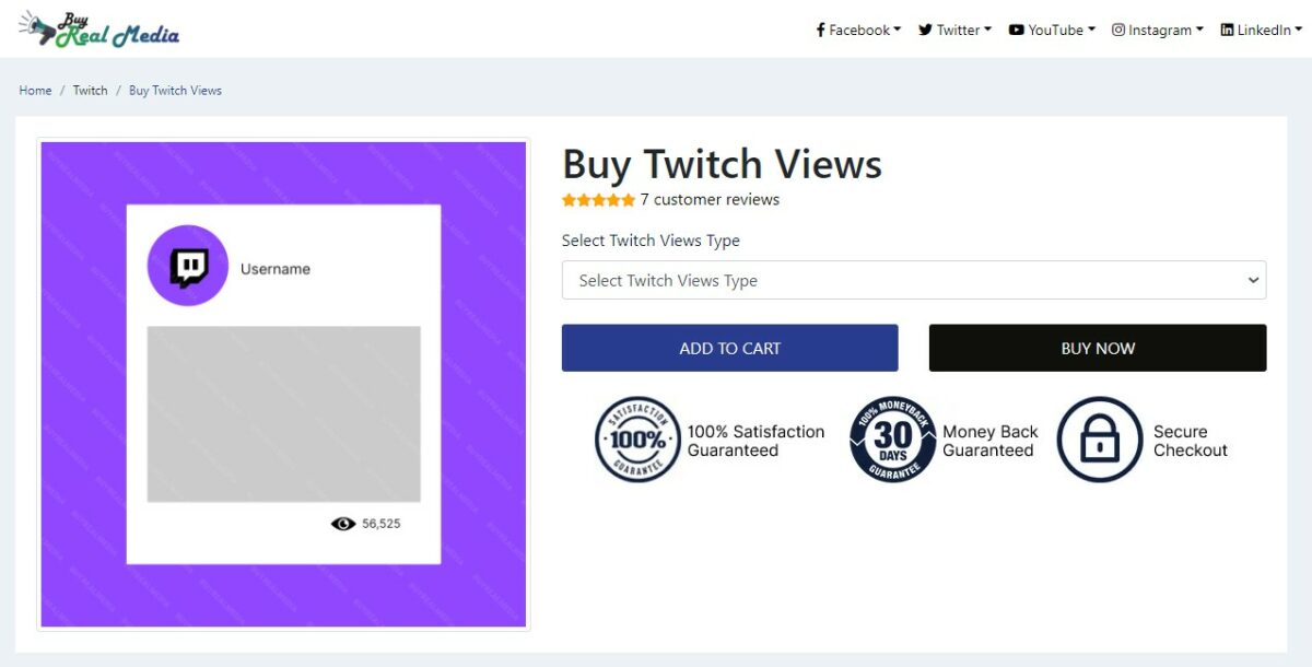 buy real media buy twitch views for channels and videos