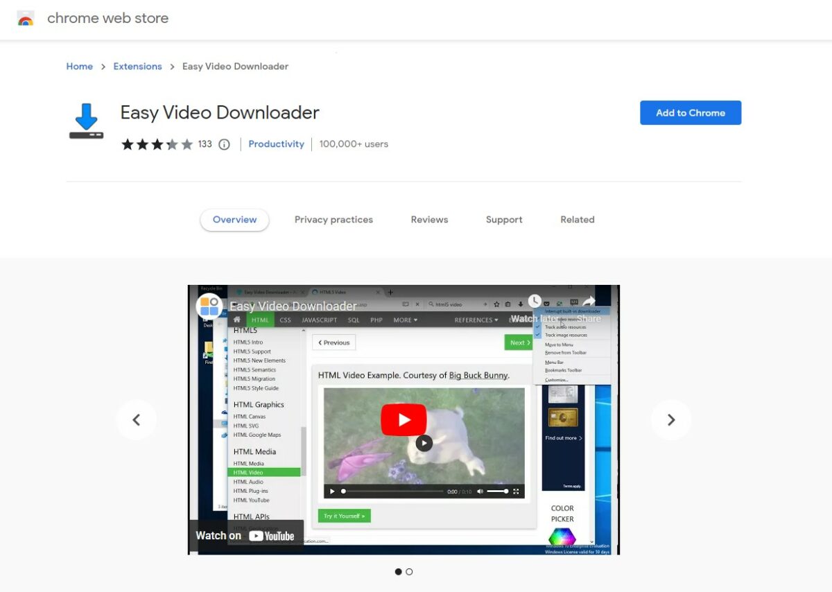 easy video downloader express Video Downloader Chrome Extension for YouTube
