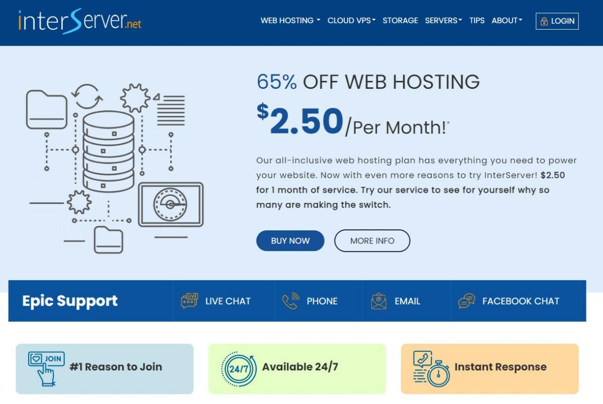 interserver Free VPS Hosting Providers