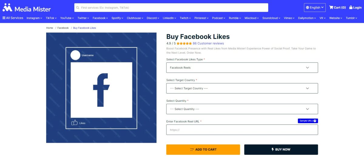 media mister - Best Sites To Buy Facebook Reels Likes
