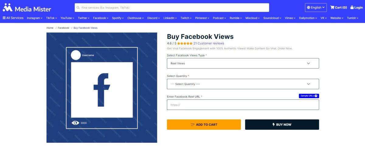 media mister - Best Sites To Buy Facebook Reels Views