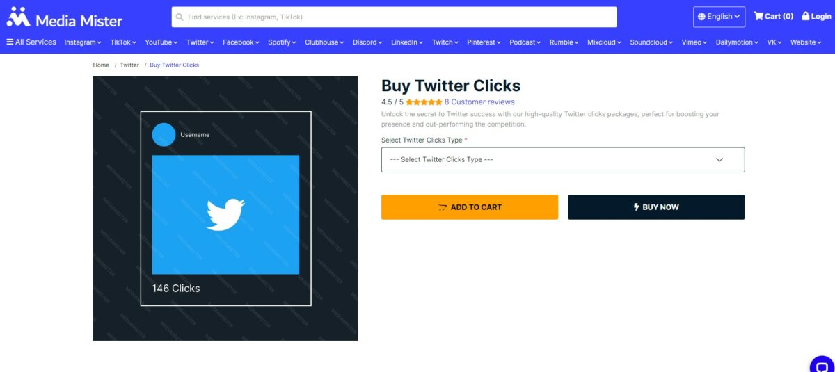 media mister - best sites to buy twitter clicks