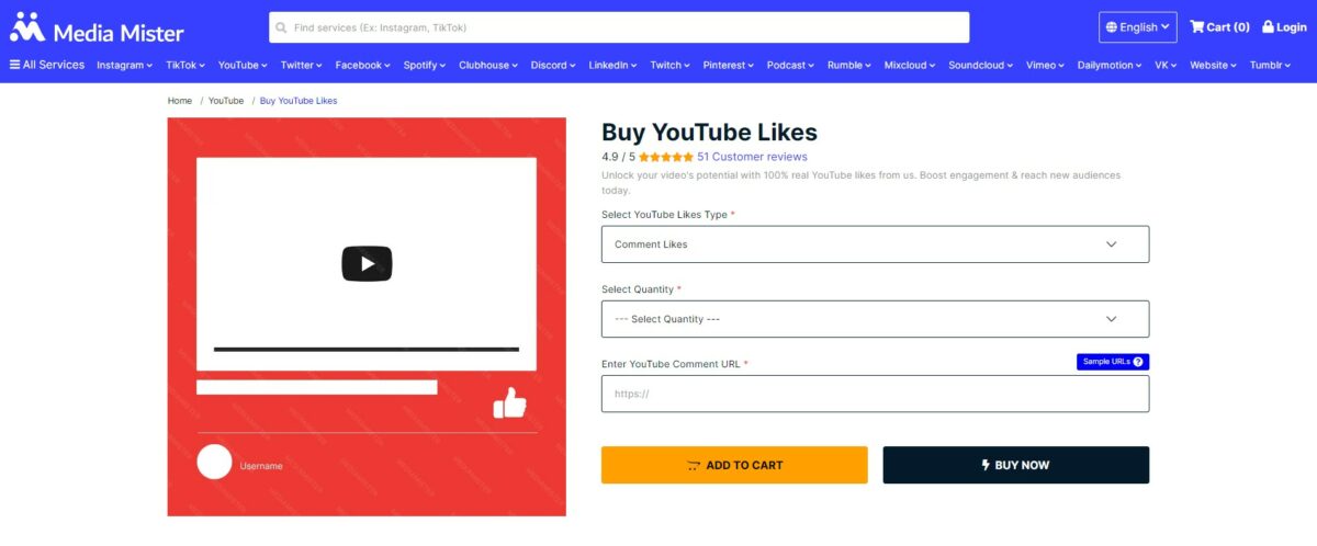 media mister - Best Sites To Buy Youtube Comment Likes