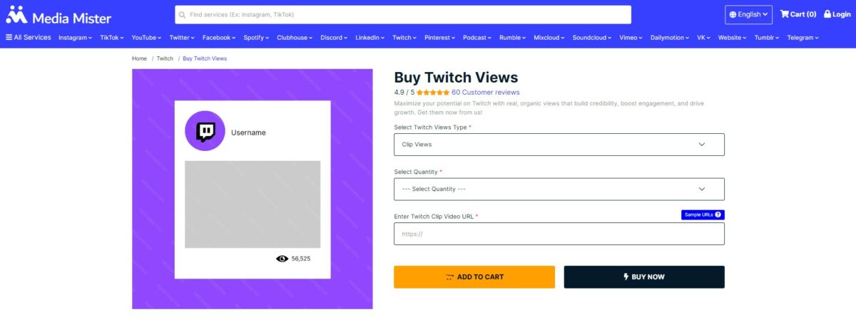 media mister buy twitch clip views
