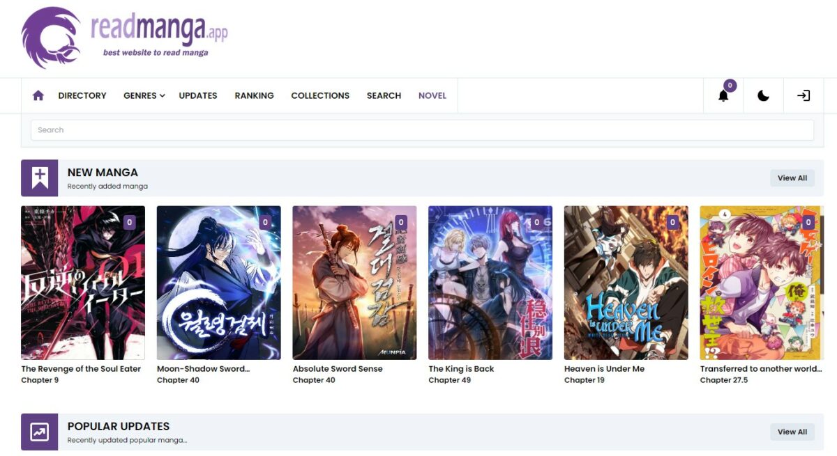 readmanga Free Manga Reading Websites