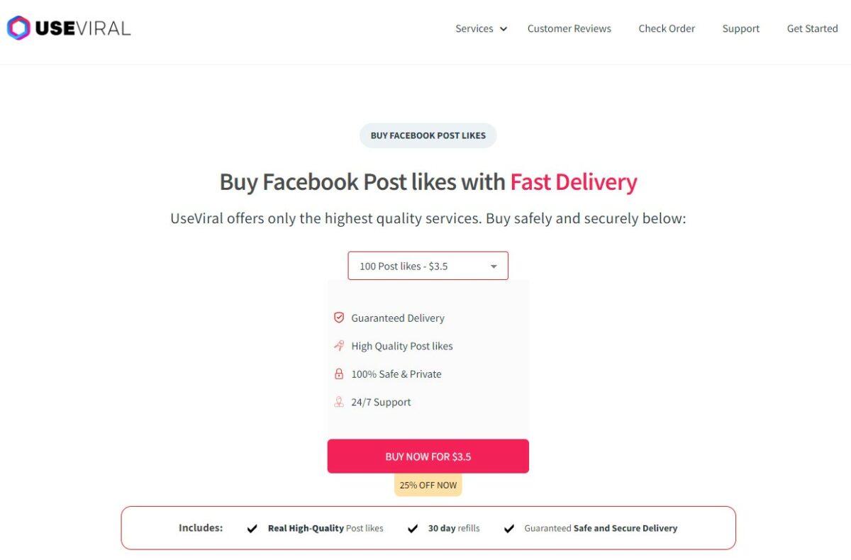 useviral Best Sites to Buy Facebook Likes Cheap