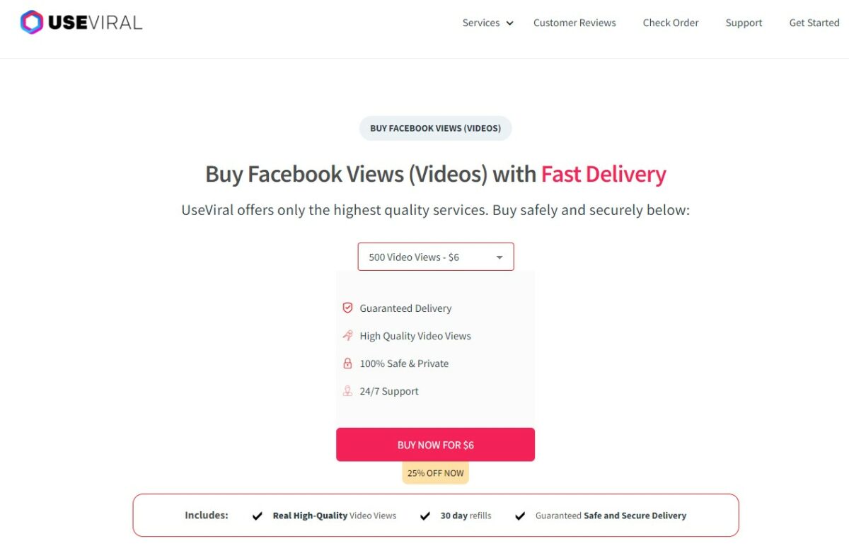 useviral - Best Sites To Buy Facebook Views 