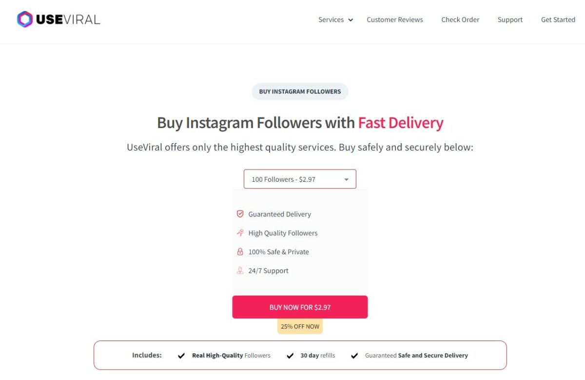 useviral - Best Sites To Buy Instagram Followers Apple Pay