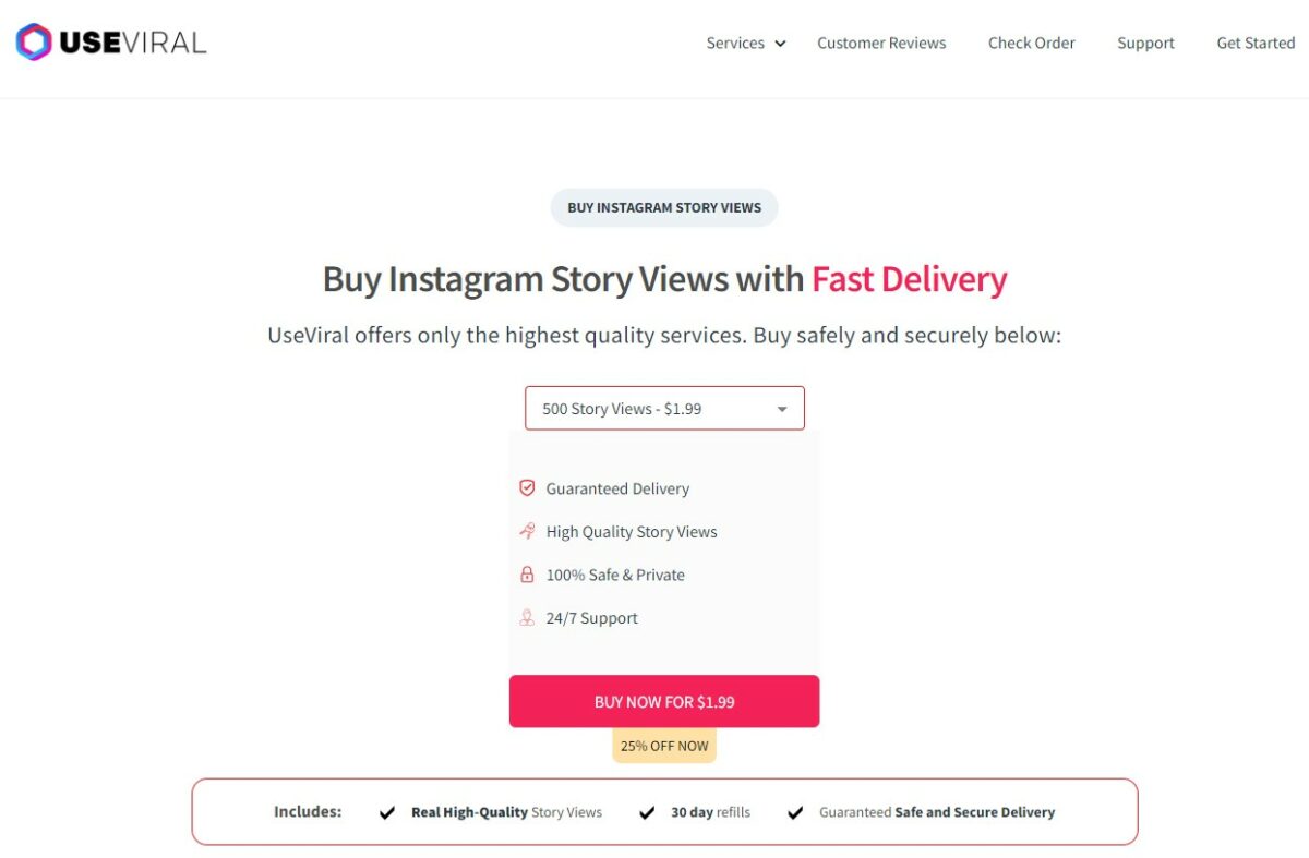 useviral buy Instagram highlight views