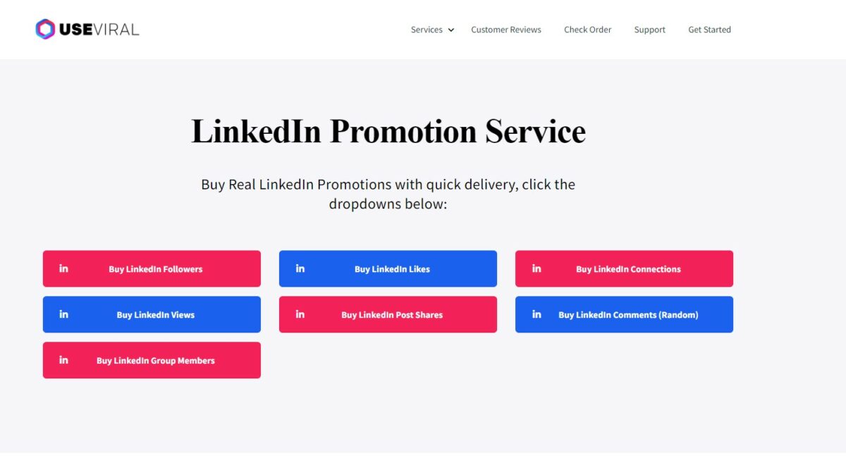 useviral - best sites to buy linkedin employees