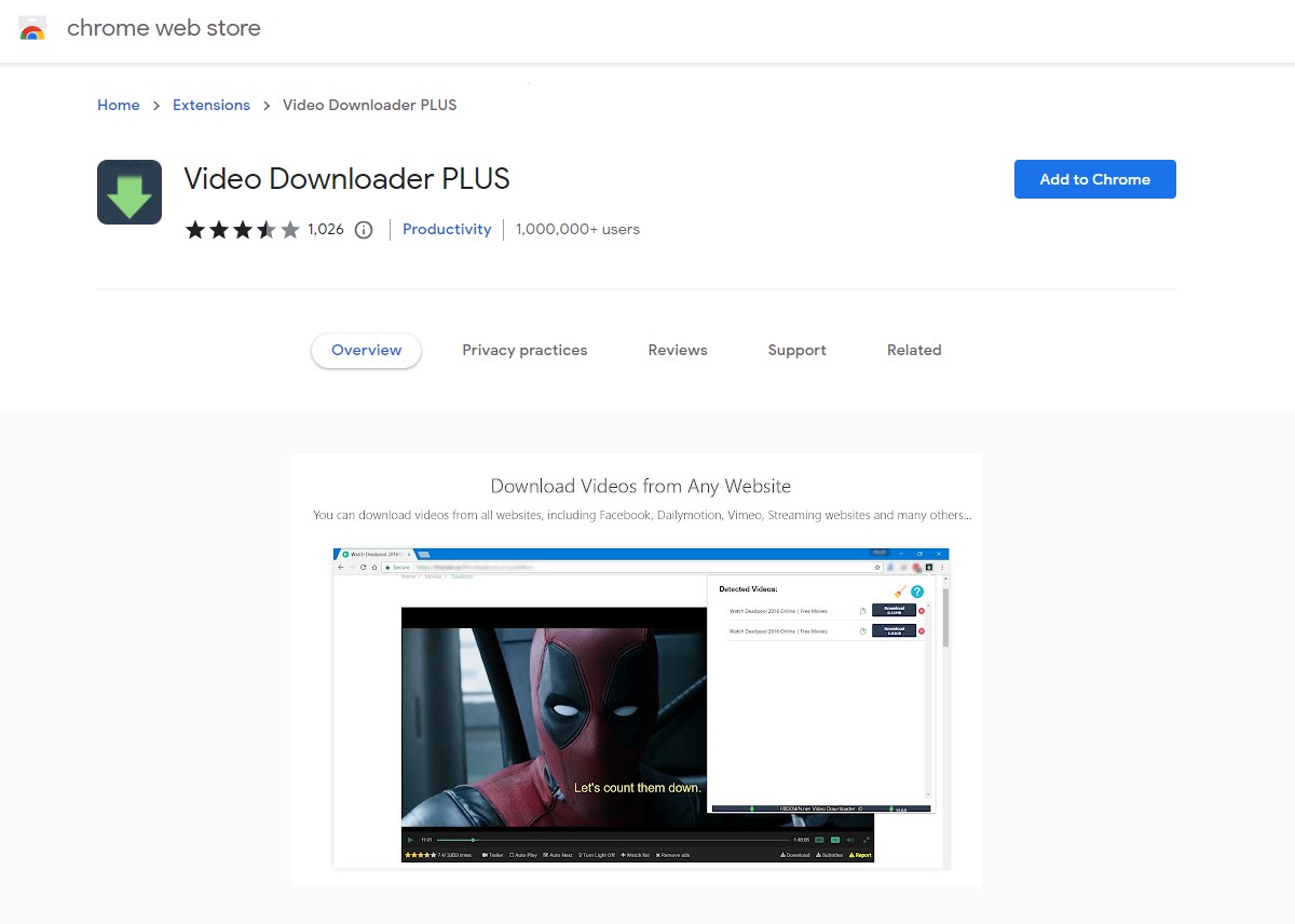 video downloader plus Video Downloader Chrome Extension for YouTube