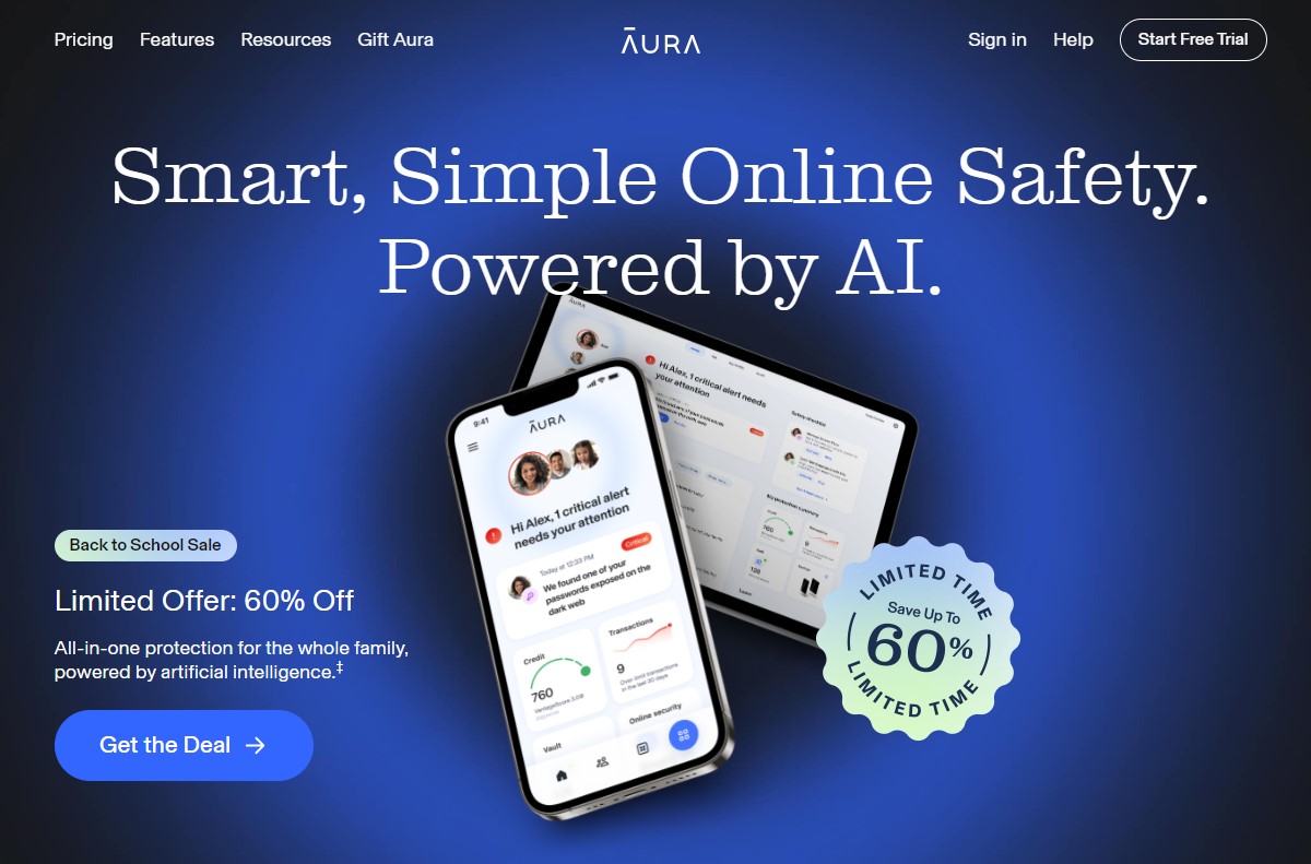 aura Internet Scrubbing Services