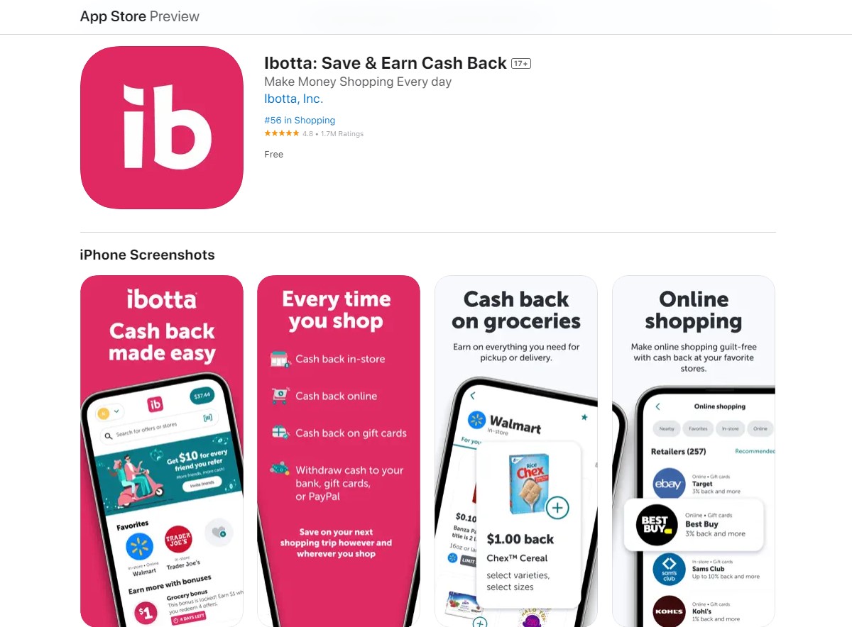 ibotta Best Money Making Apps