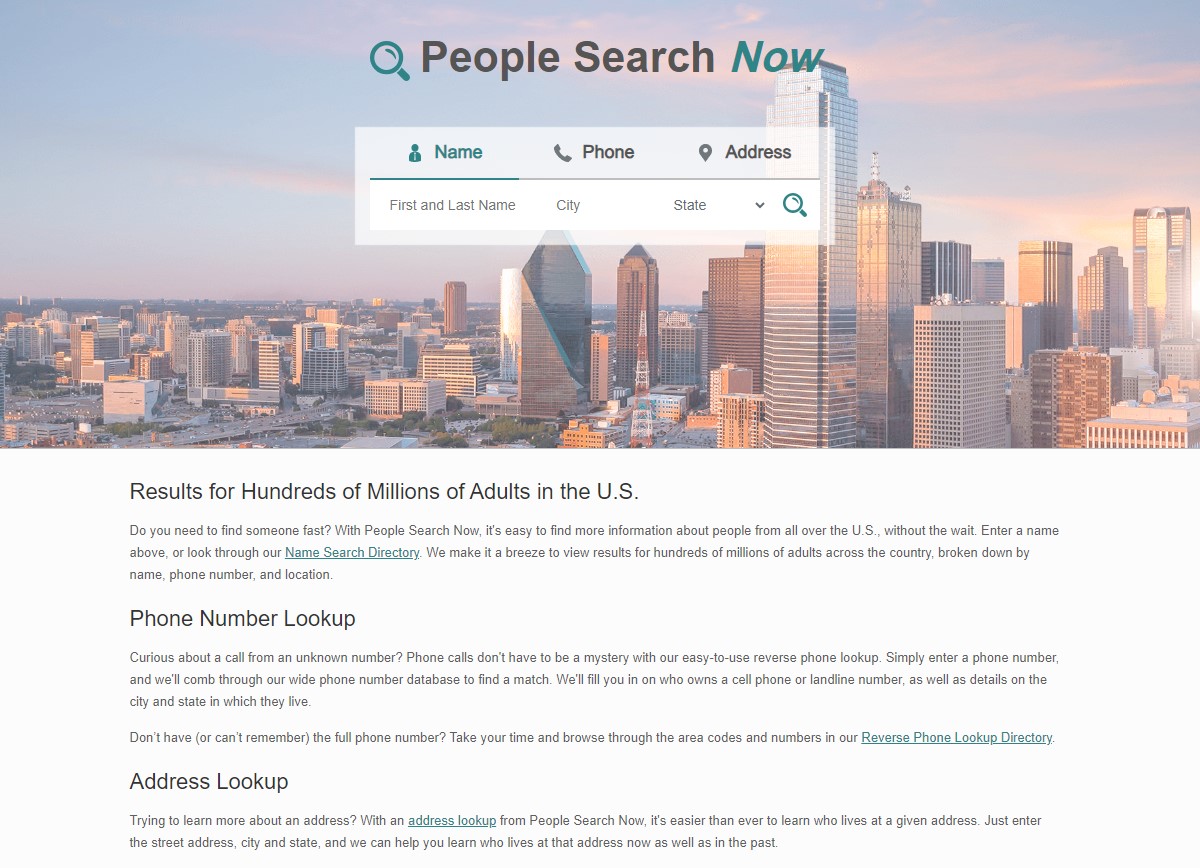 people search now TruthFinder Alternatives