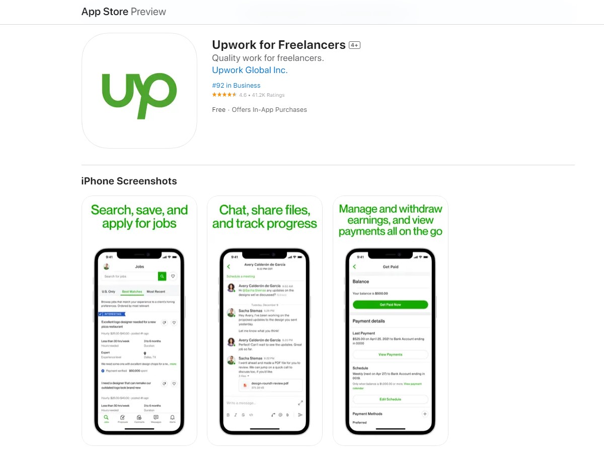 upwork Best Money Making Apps