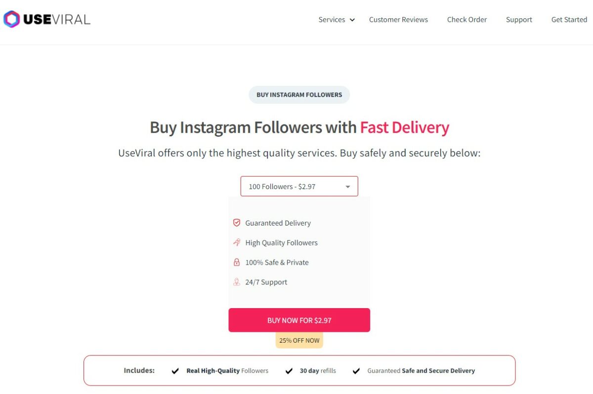 useviral - Best Sites To Buy Drip Feed Instagram Followers