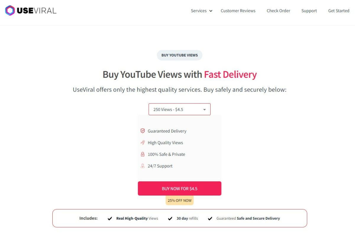 useviral - Best Sites To Buy Drip Feed YouTube Views