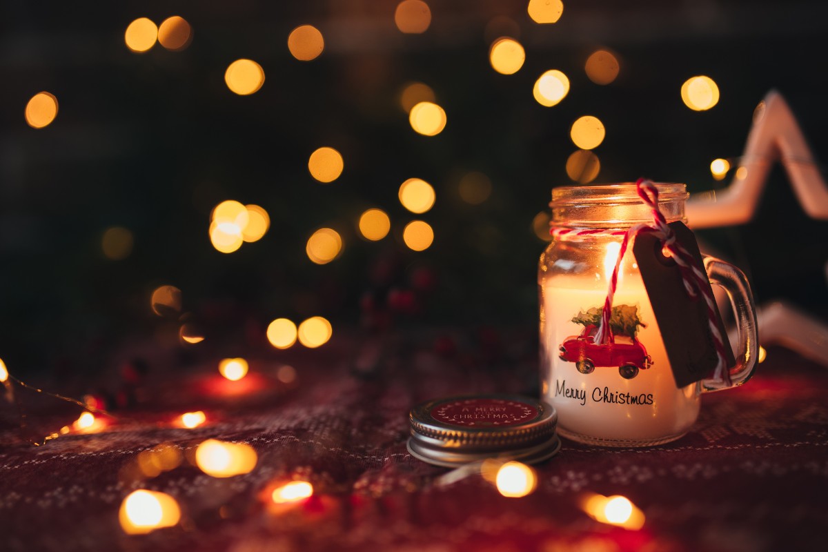 Mason Jar Christmas Candle Things to Sell for Christmas