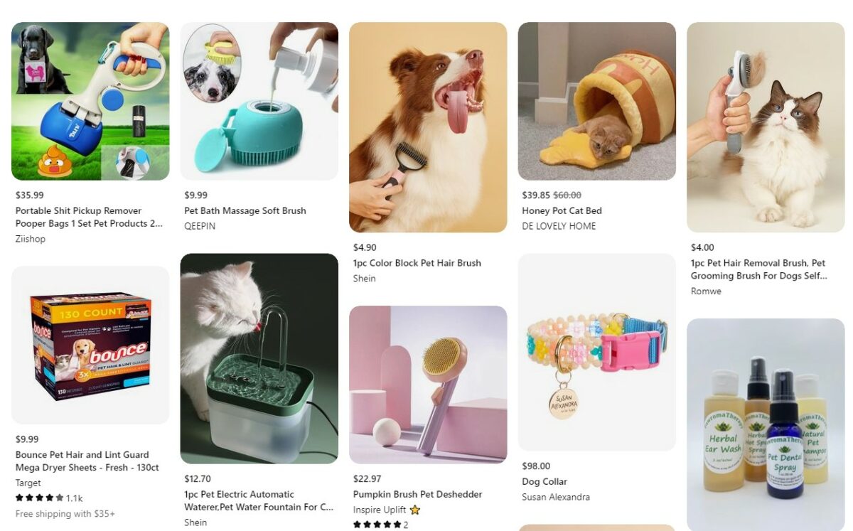 Pet Products Pinterest Business Ideas